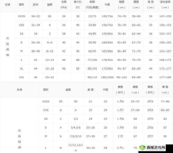 欧洲尺码日本尺码特价：时尚服装尺码优惠大放送
